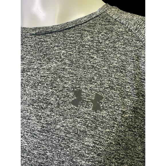 Under Armour The Tech Tee Gray Athletic Short Sleeve Shirt Men's Size XL - Picture 7 of 8
